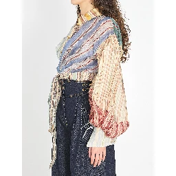 Rebellion striped blouse