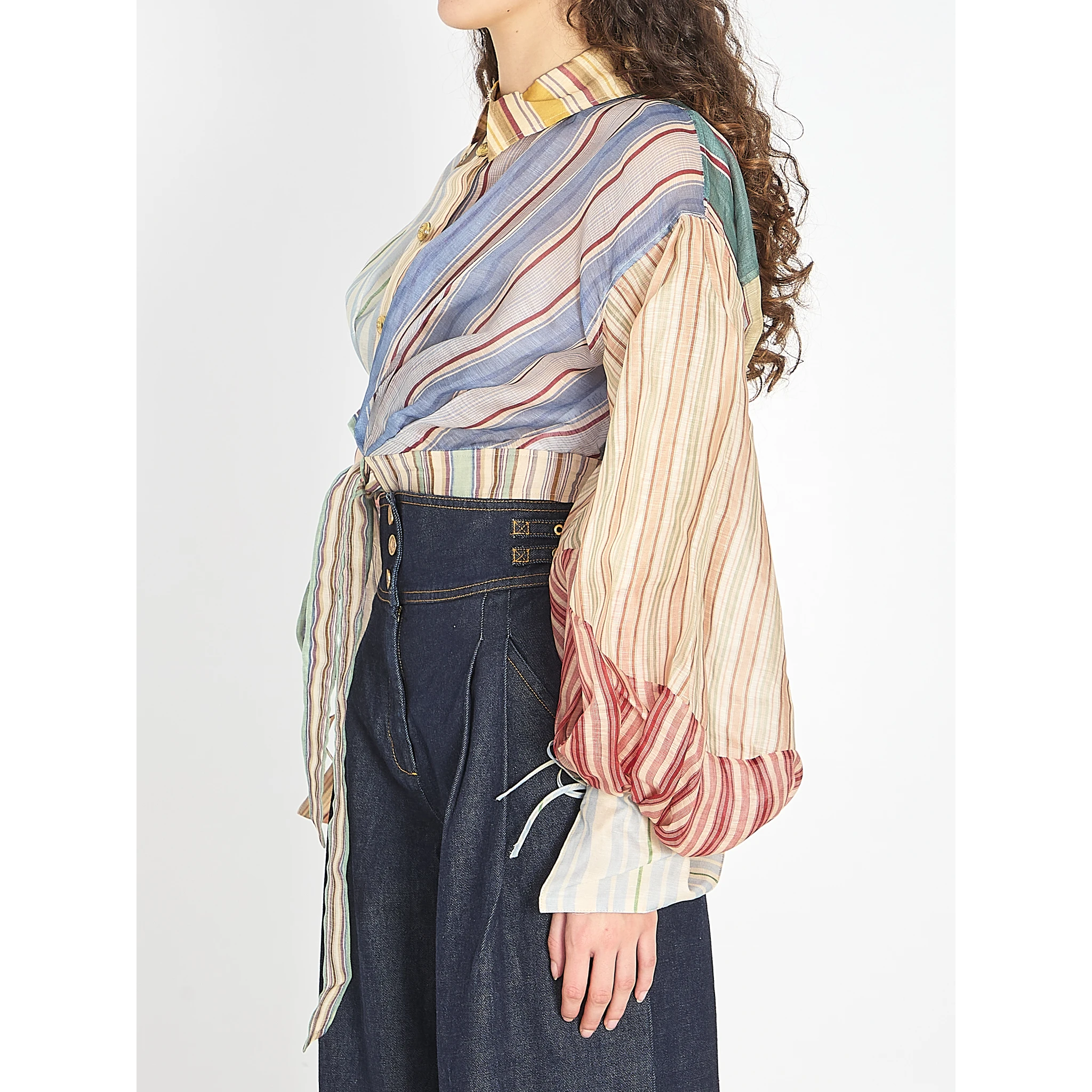 Rebellion striped blouse