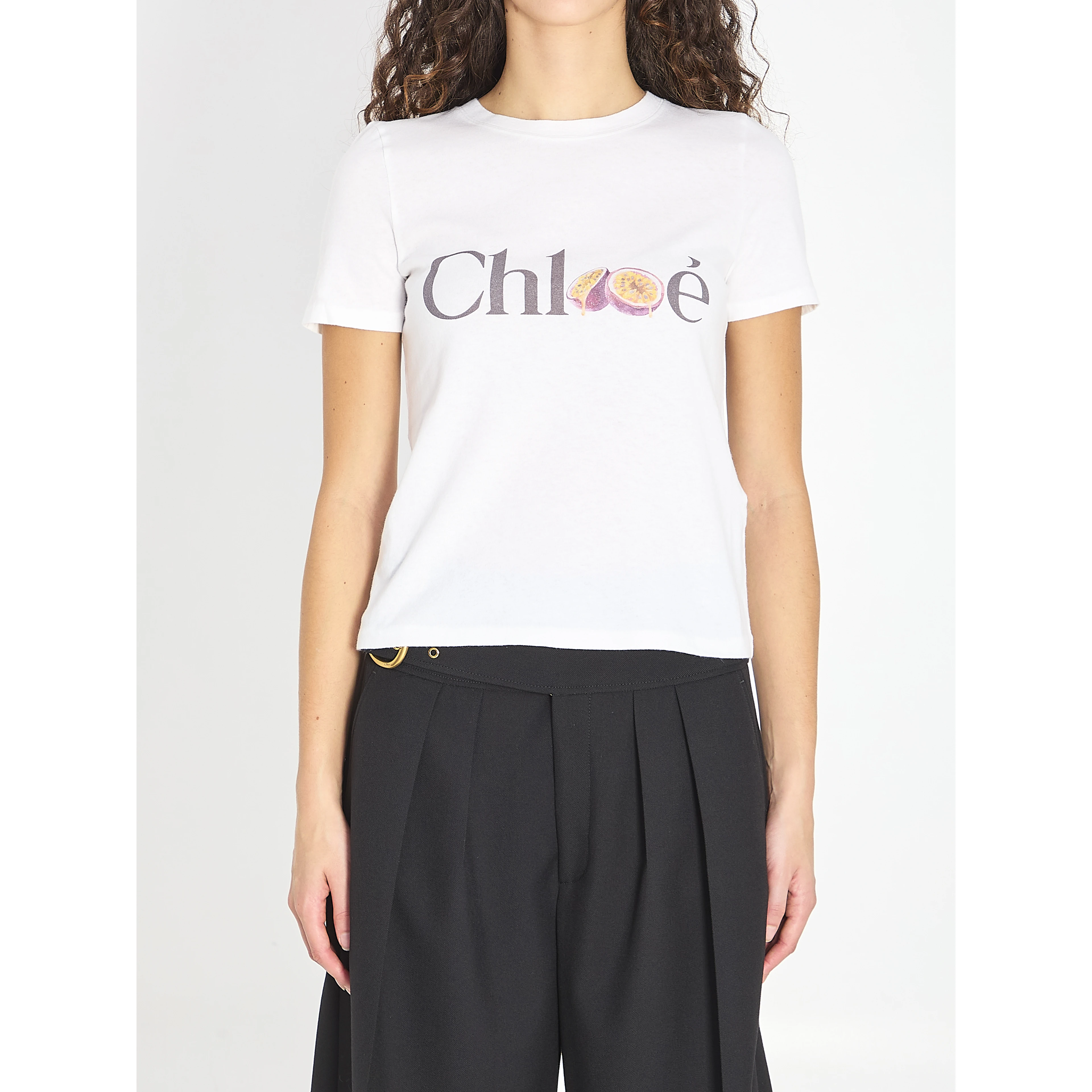 Baby fit T-shirt with logo