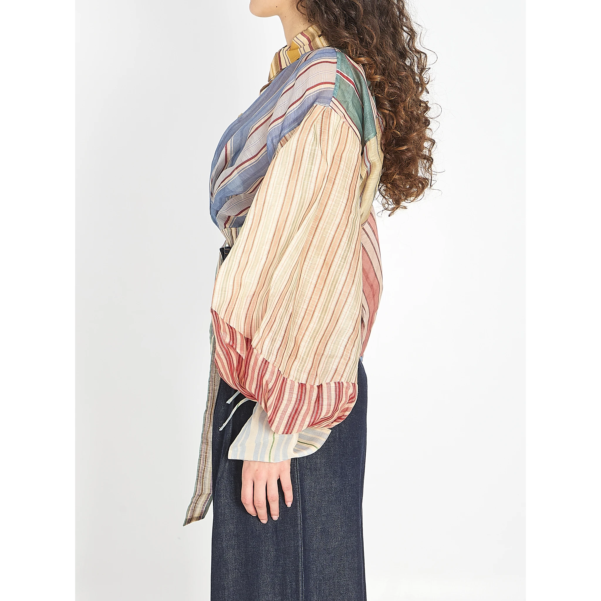 Rebellion striped blouse