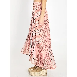 Bohémien Rebellion midi skirt
