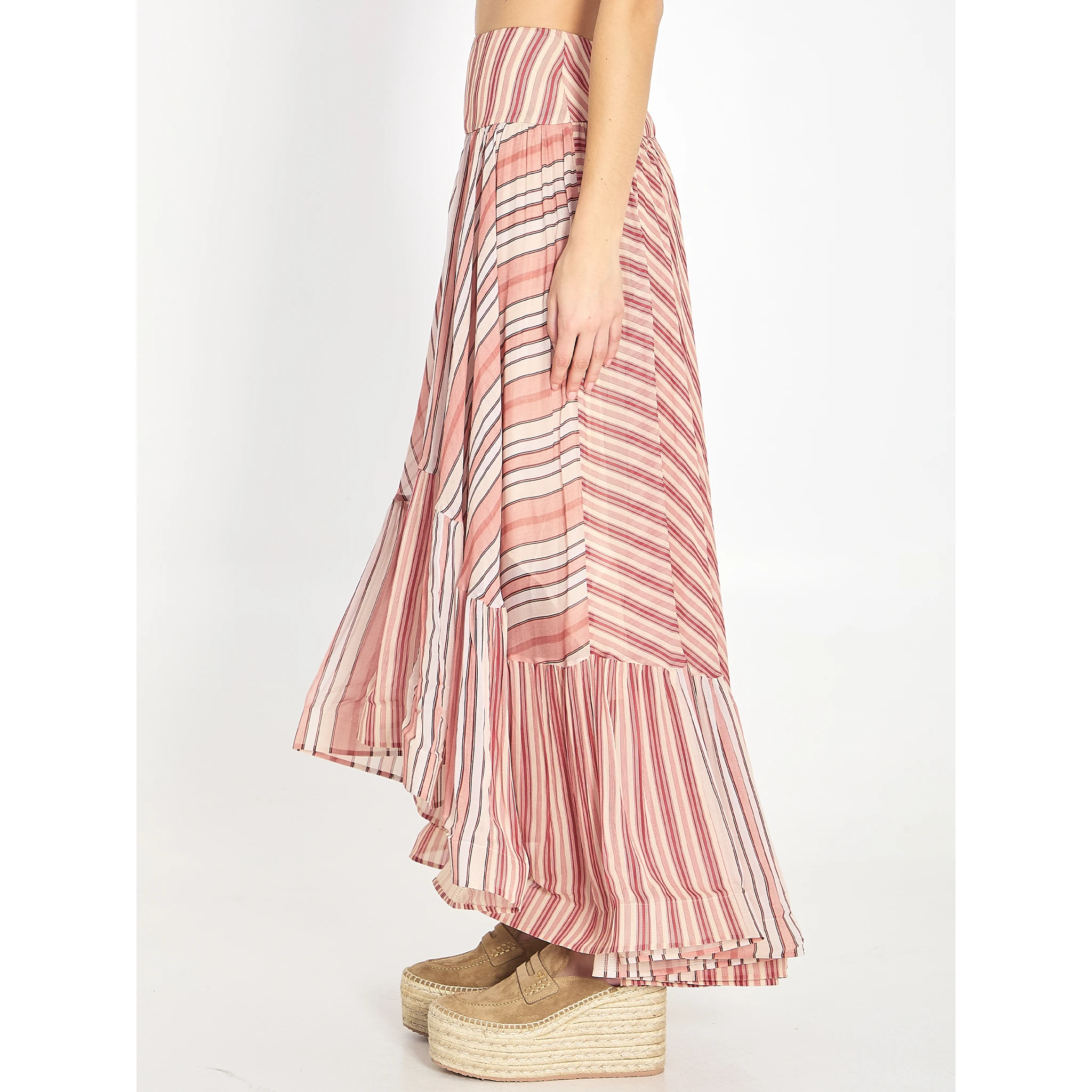 Bohémien Rebellion midi skirt