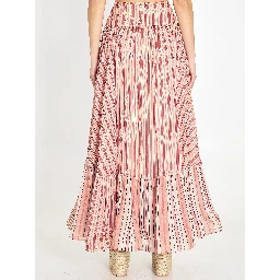 Bohémien Rebellion midi skirt