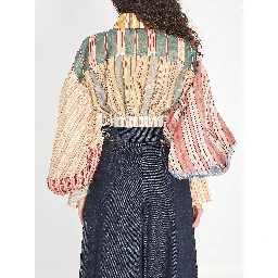 Rebellion striped blouse