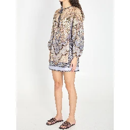 Wanderlust Tapestry mini dress