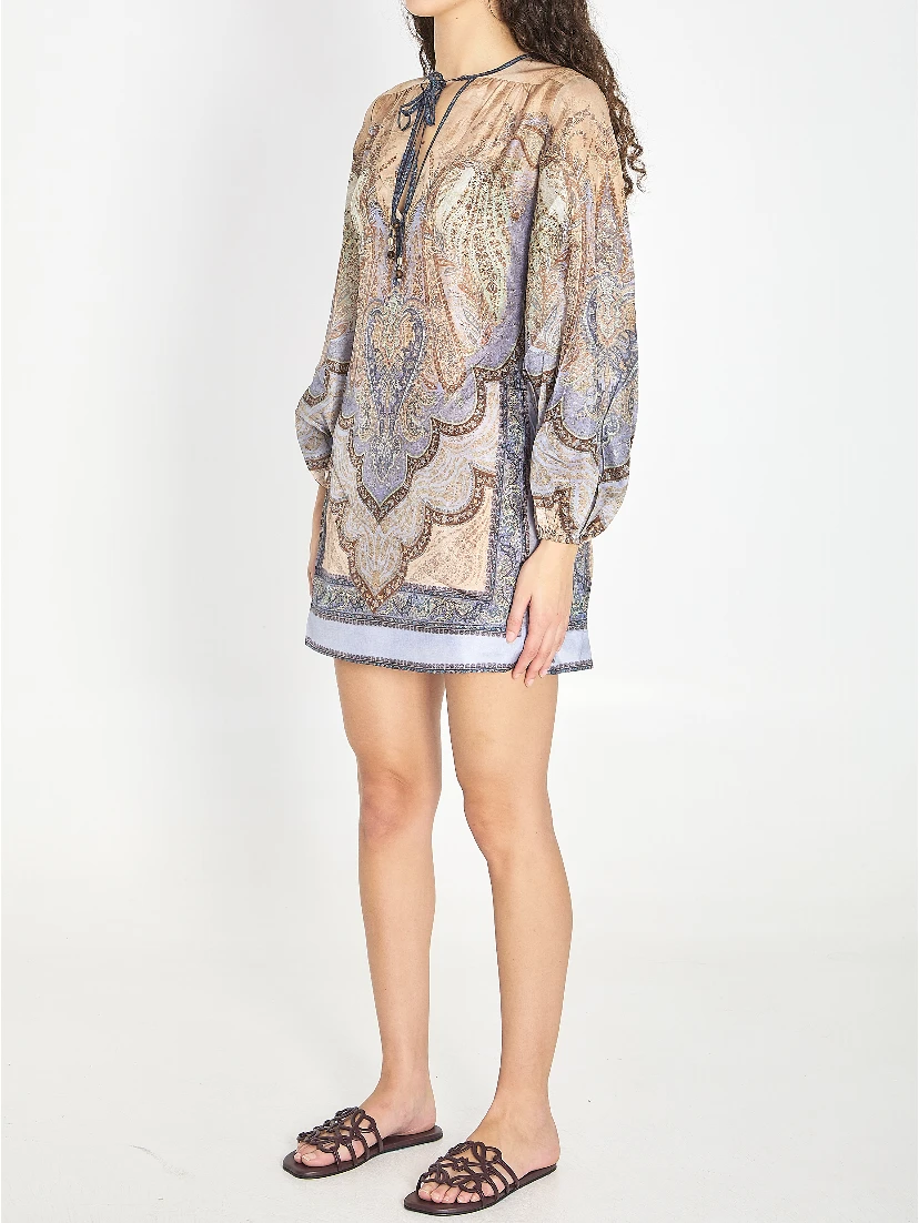 Wanderlust Tapestry mini dress