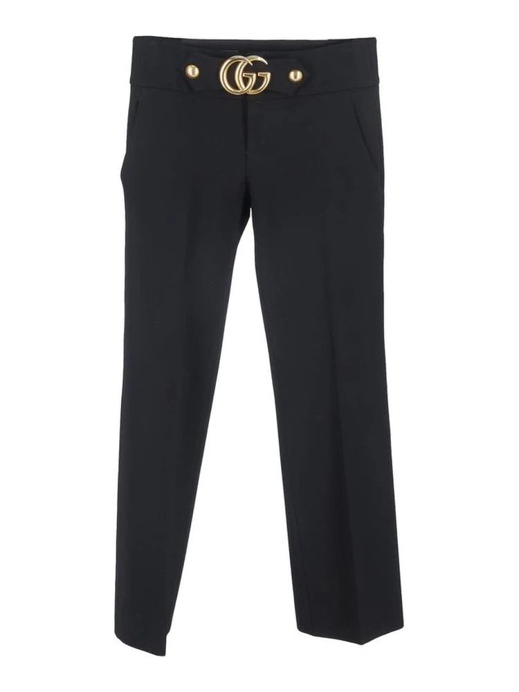 Black Viscose Dress Pants