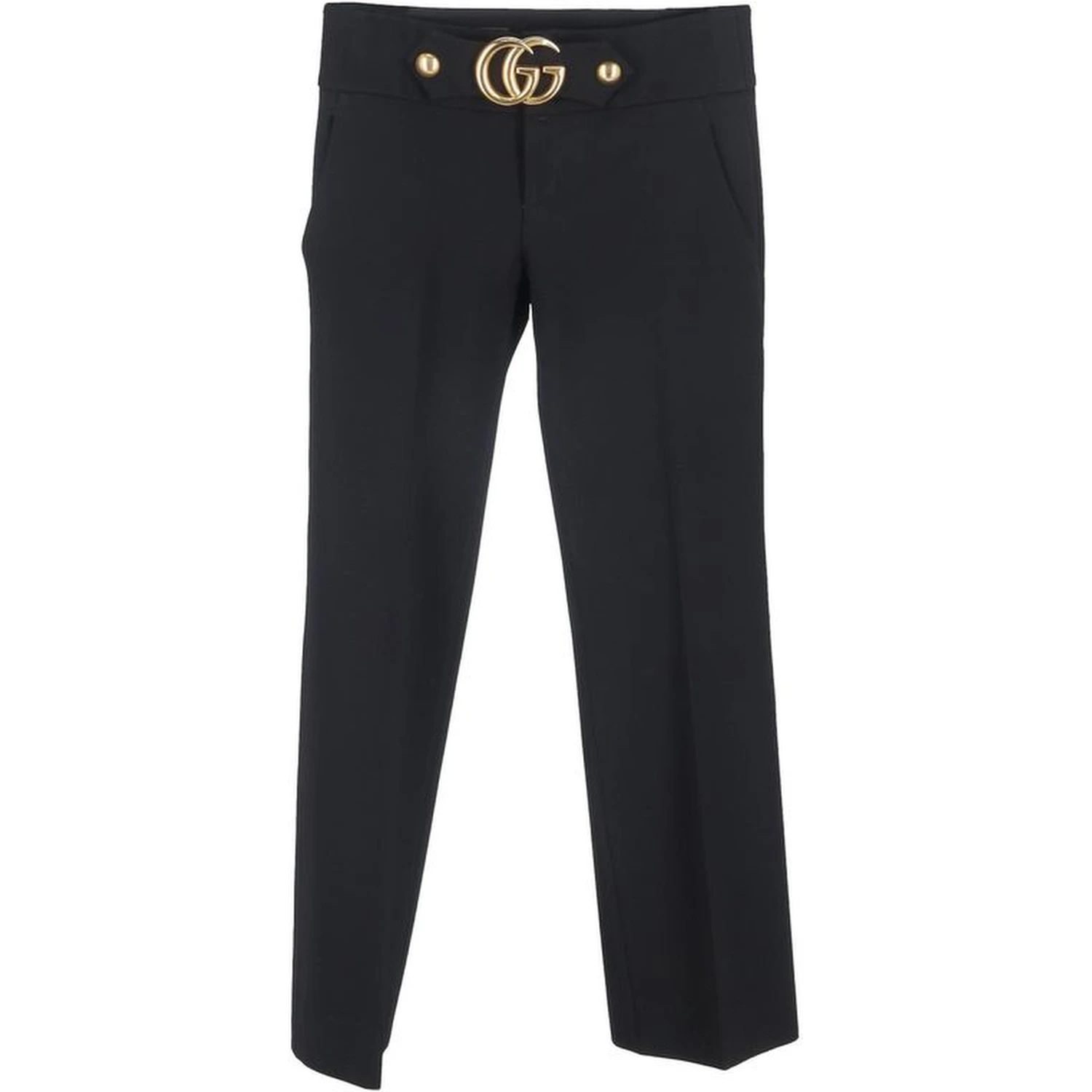 Black Viscose Dress Pants