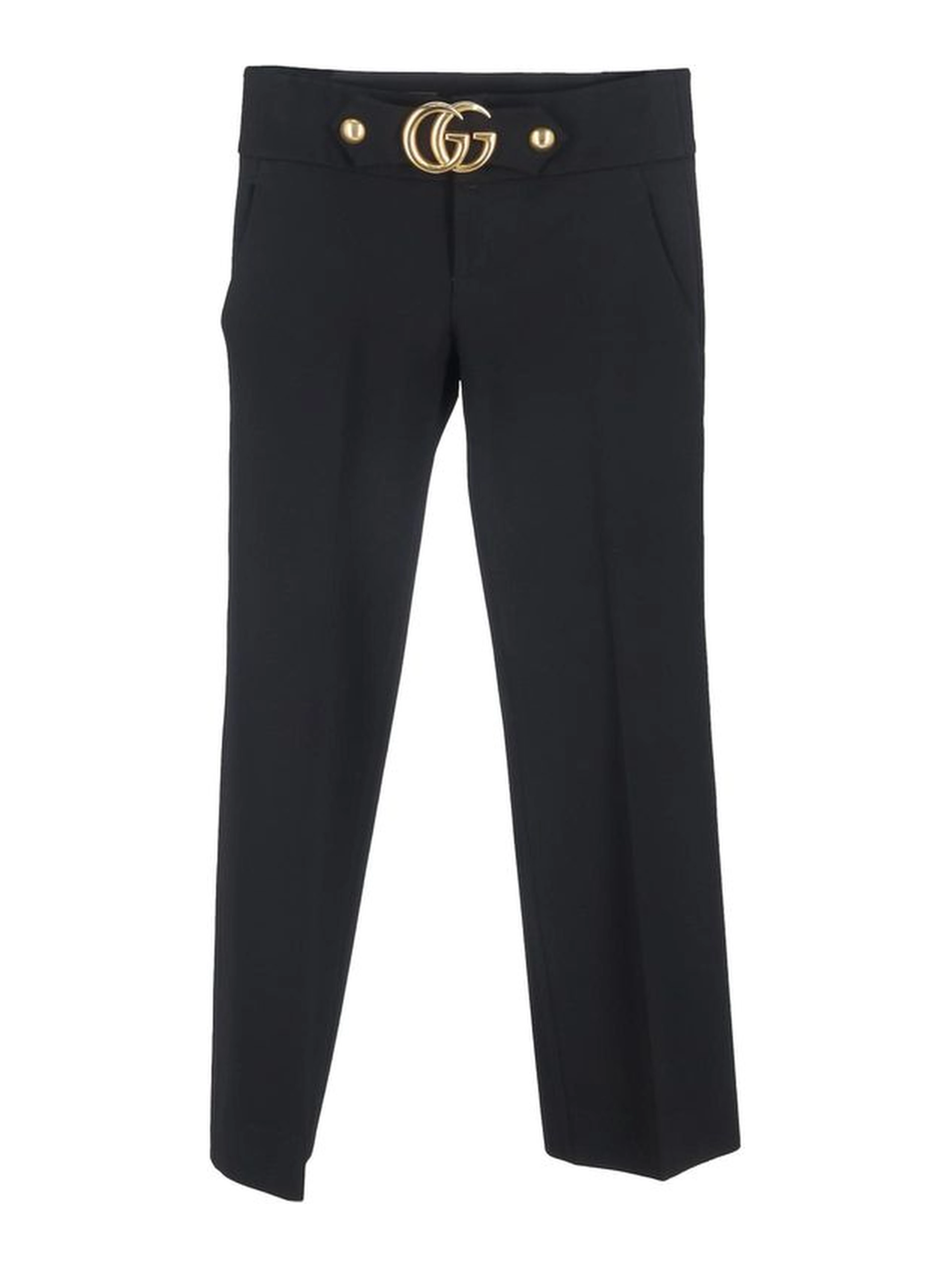 Black Viscose Dress Pants