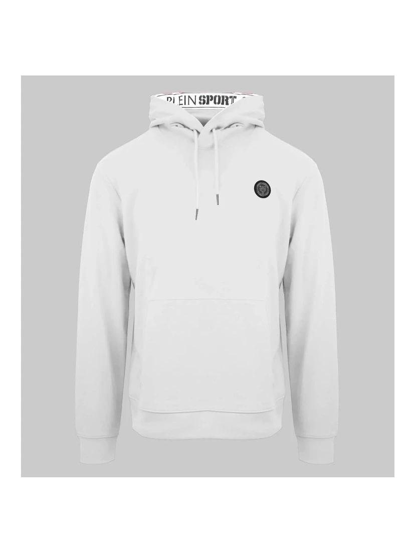 White Cotton Sweatshirt