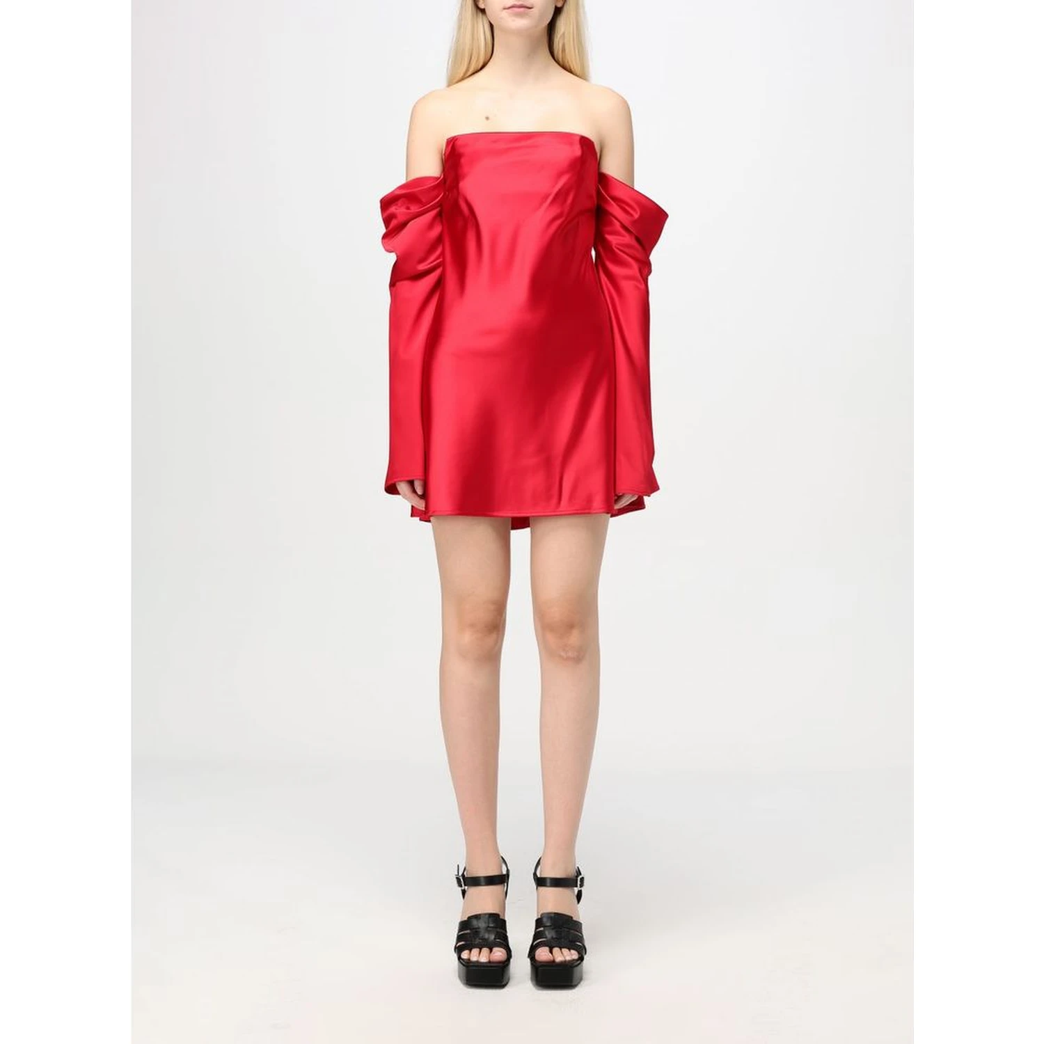 Multicolor Polyester Cocktail Dress
