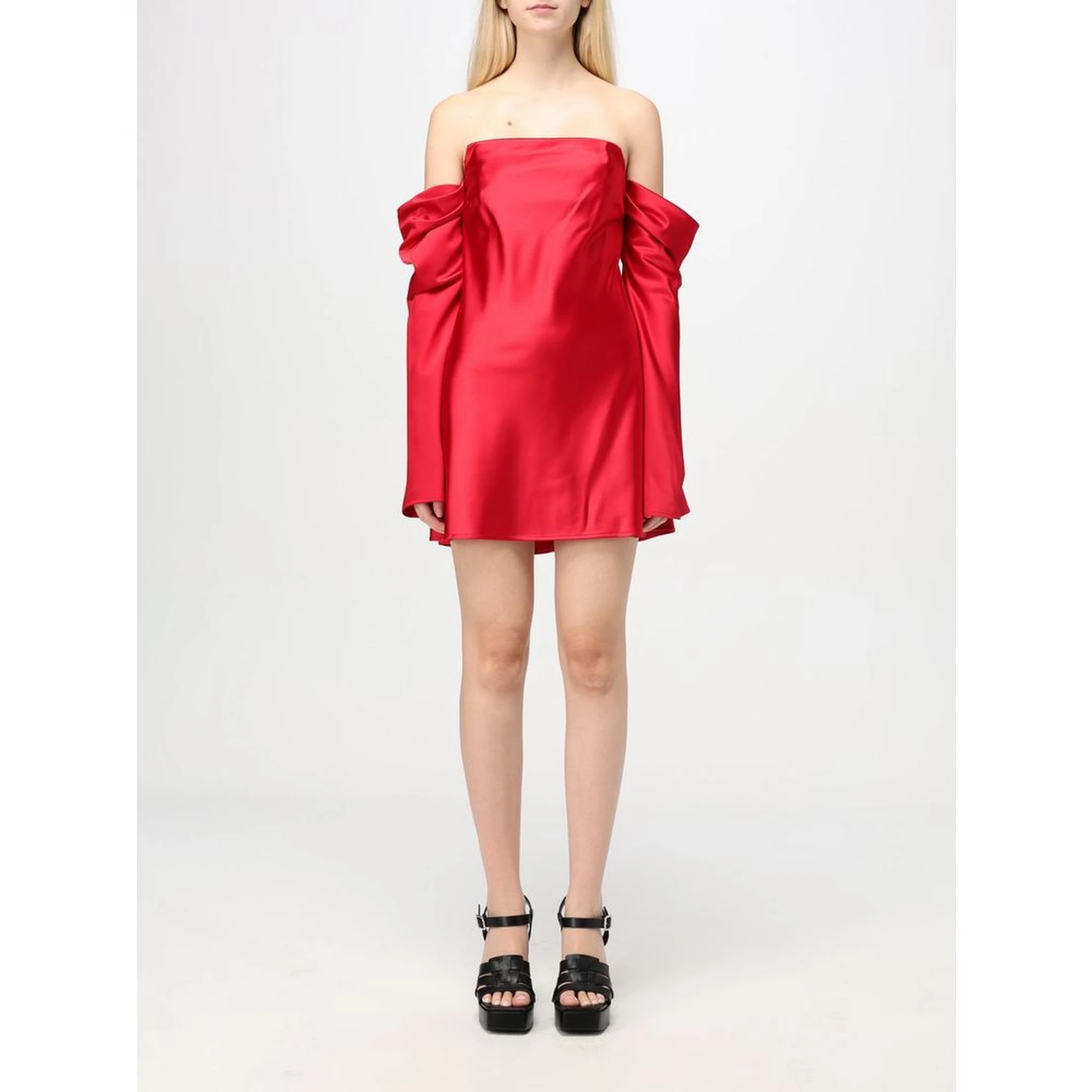 Multicolor Polyester Cocktail Dress