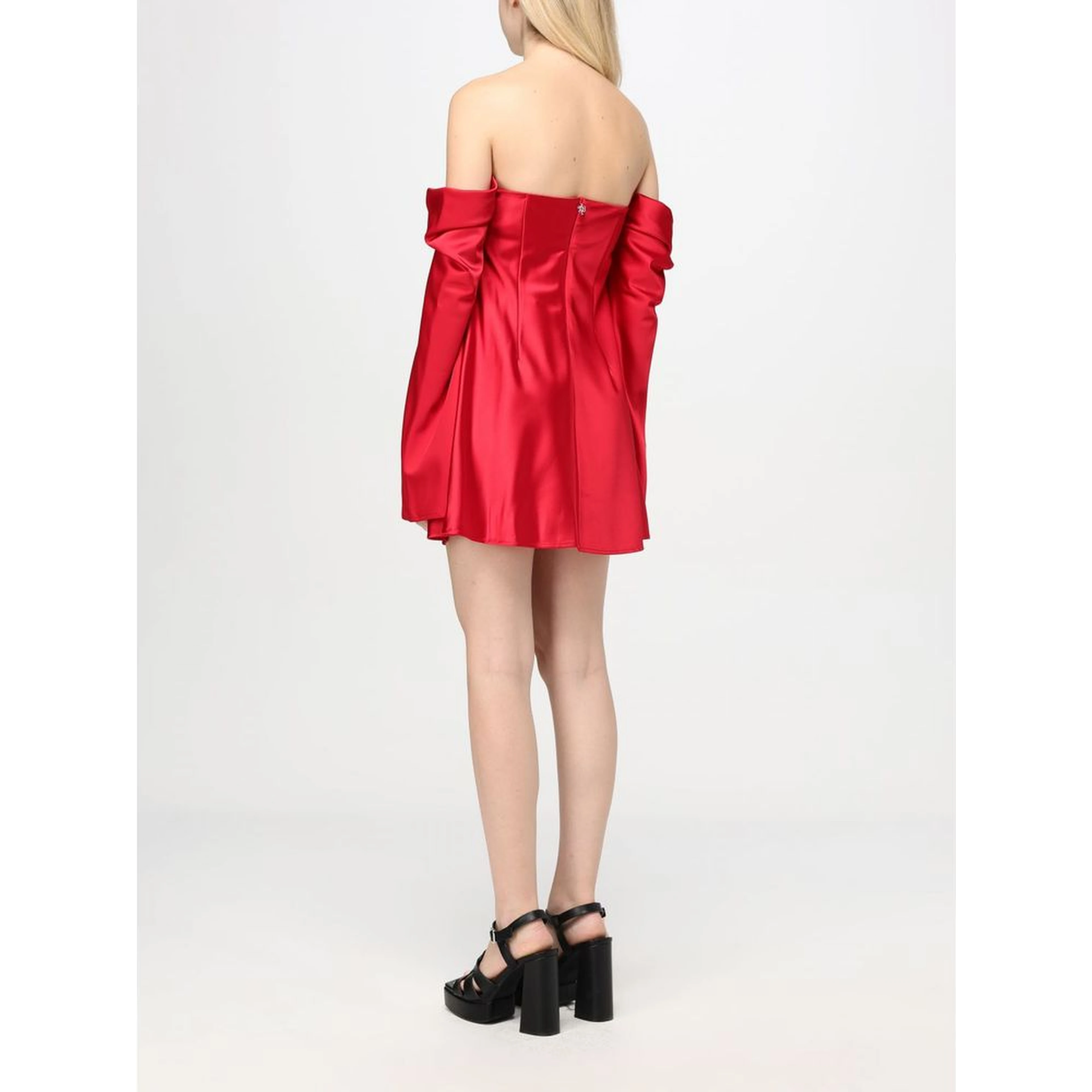 Multicolor Polyester Cocktail Dress
