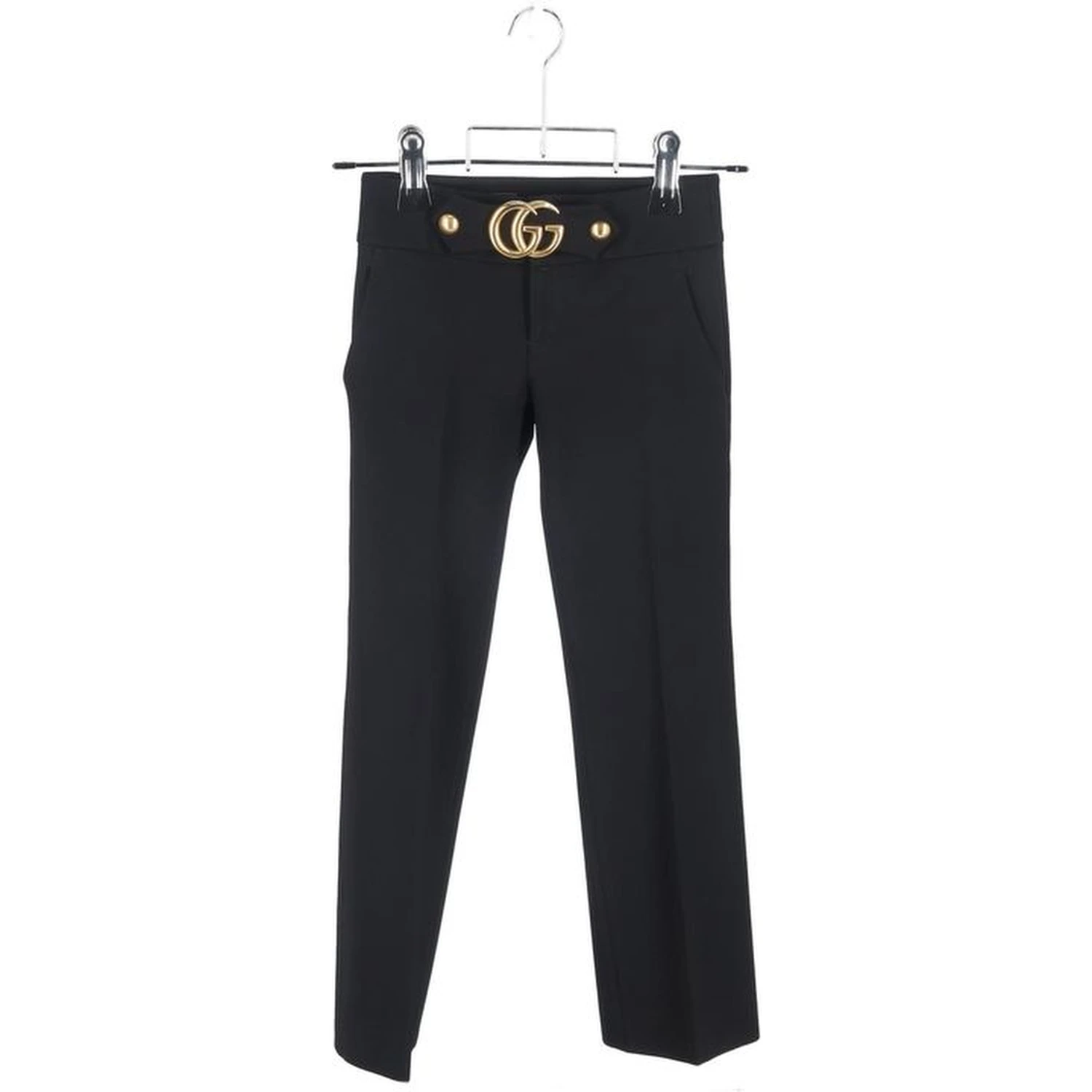 Black Viscose Dress Pants