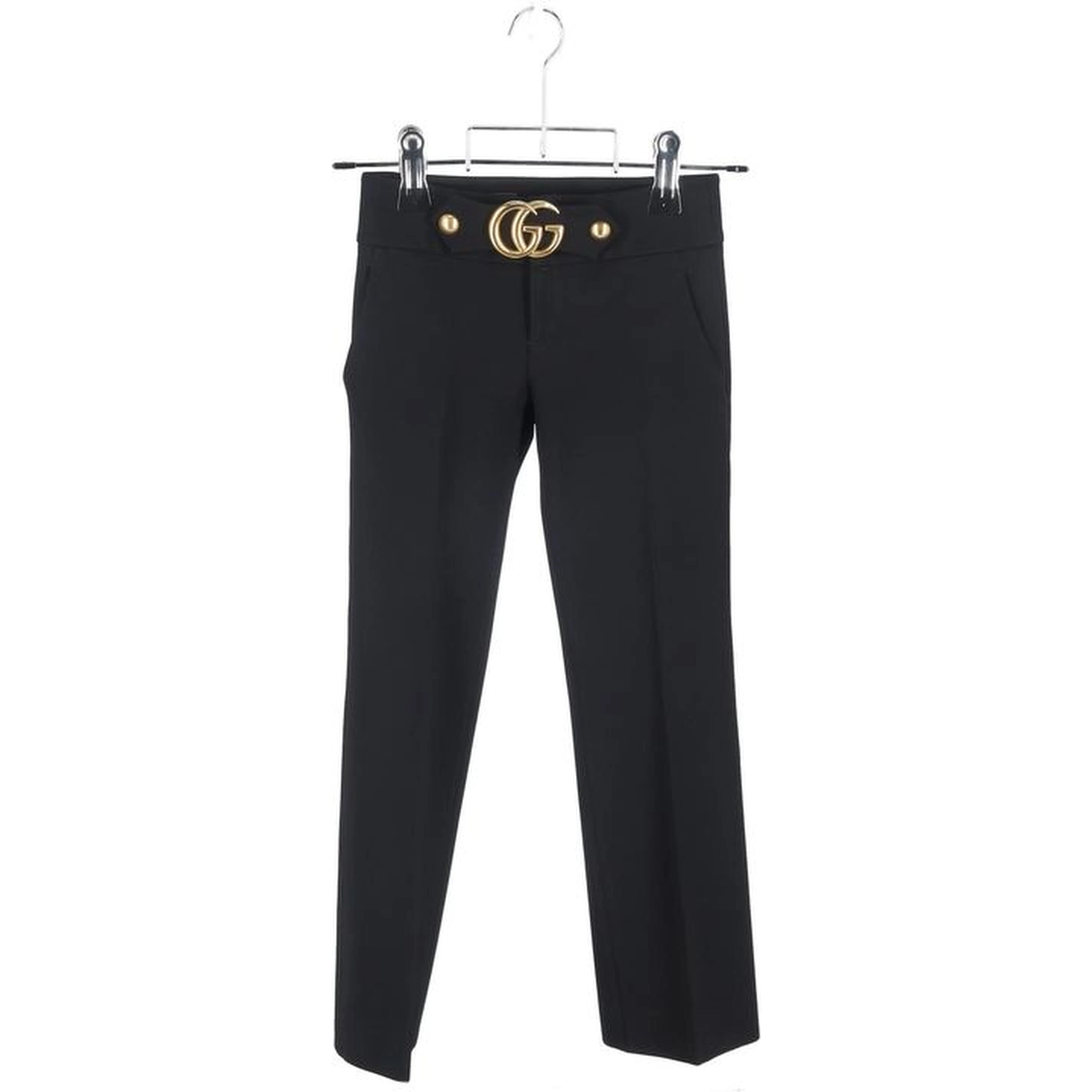 Black Viscose Dress Pants
