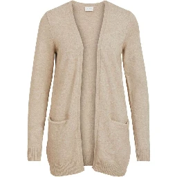 Beige Viscose Cardigan
