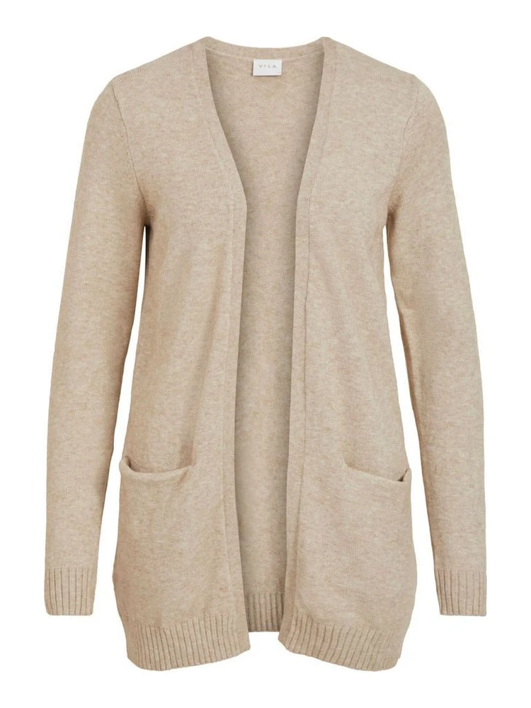 Beige Viscose Cardigan