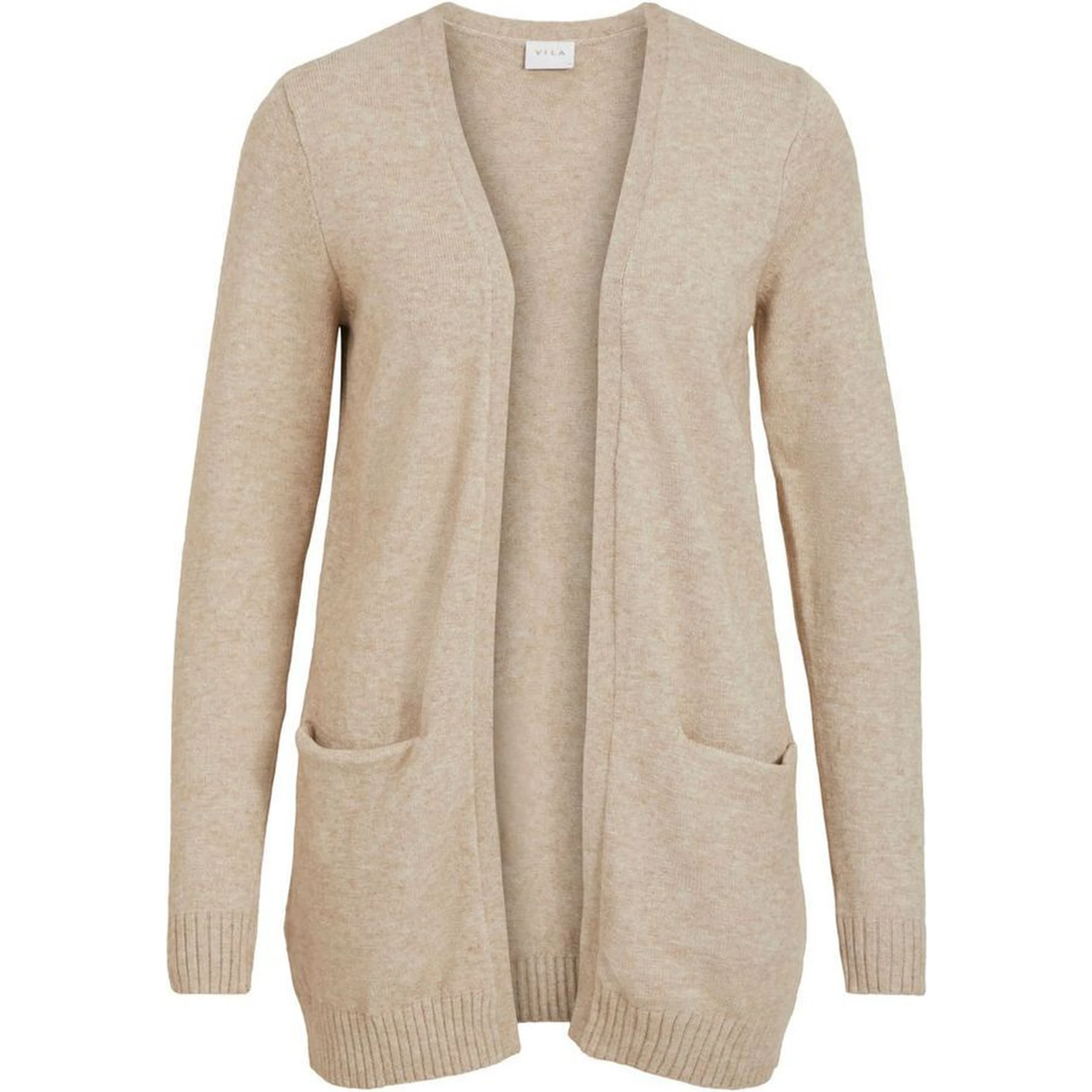Beige Viscose Cardigan