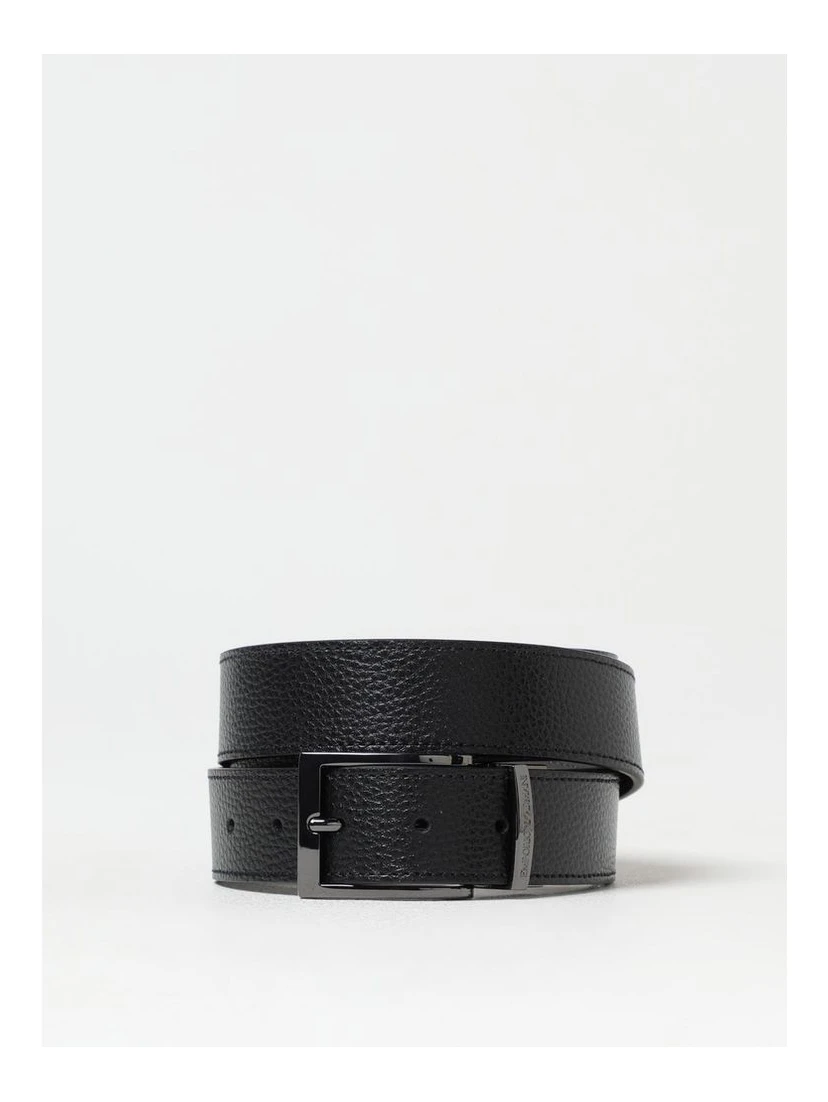 Black Leather Regular Belt