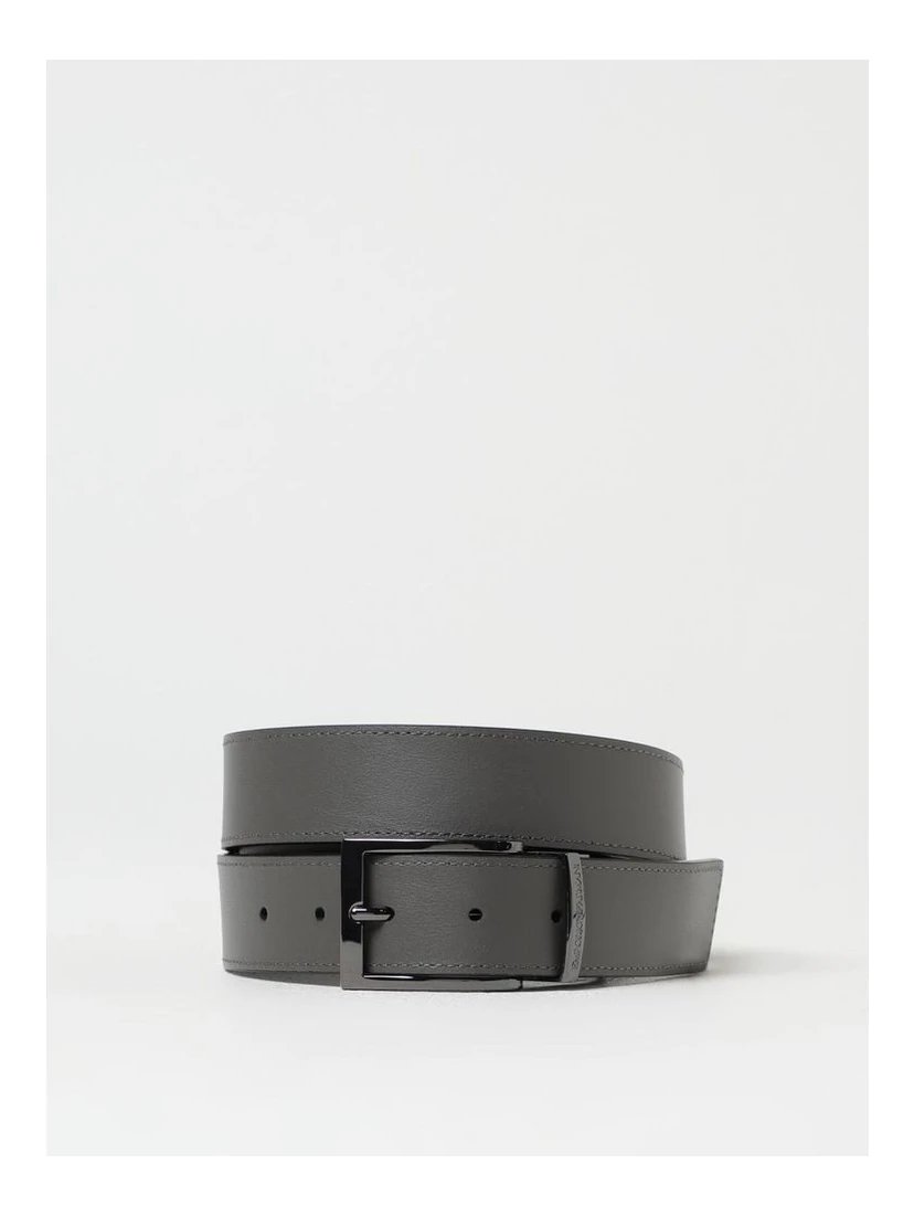 Black Leather Regular Belt
