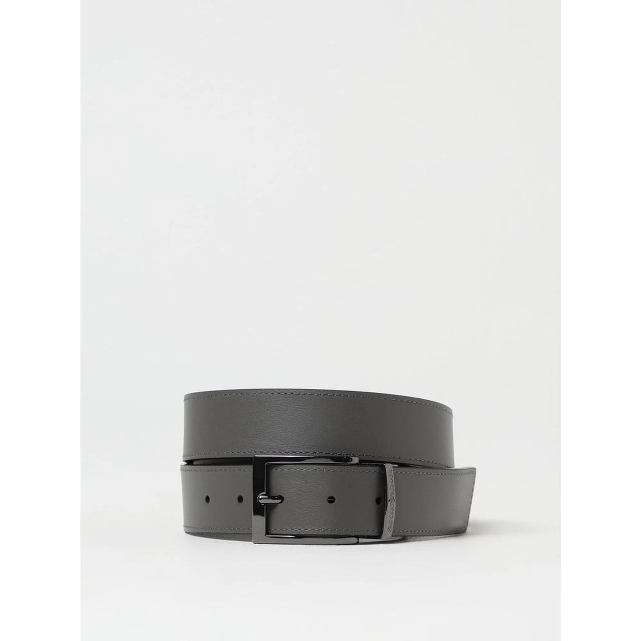 Black Leather Regular Belt