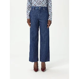 جينز قطني أزرق