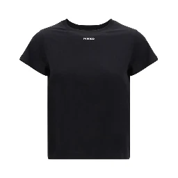 Black Cotton T-Shirt