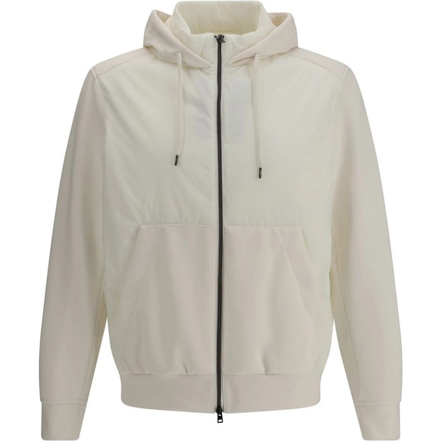 White Polyamide Shell Jacket