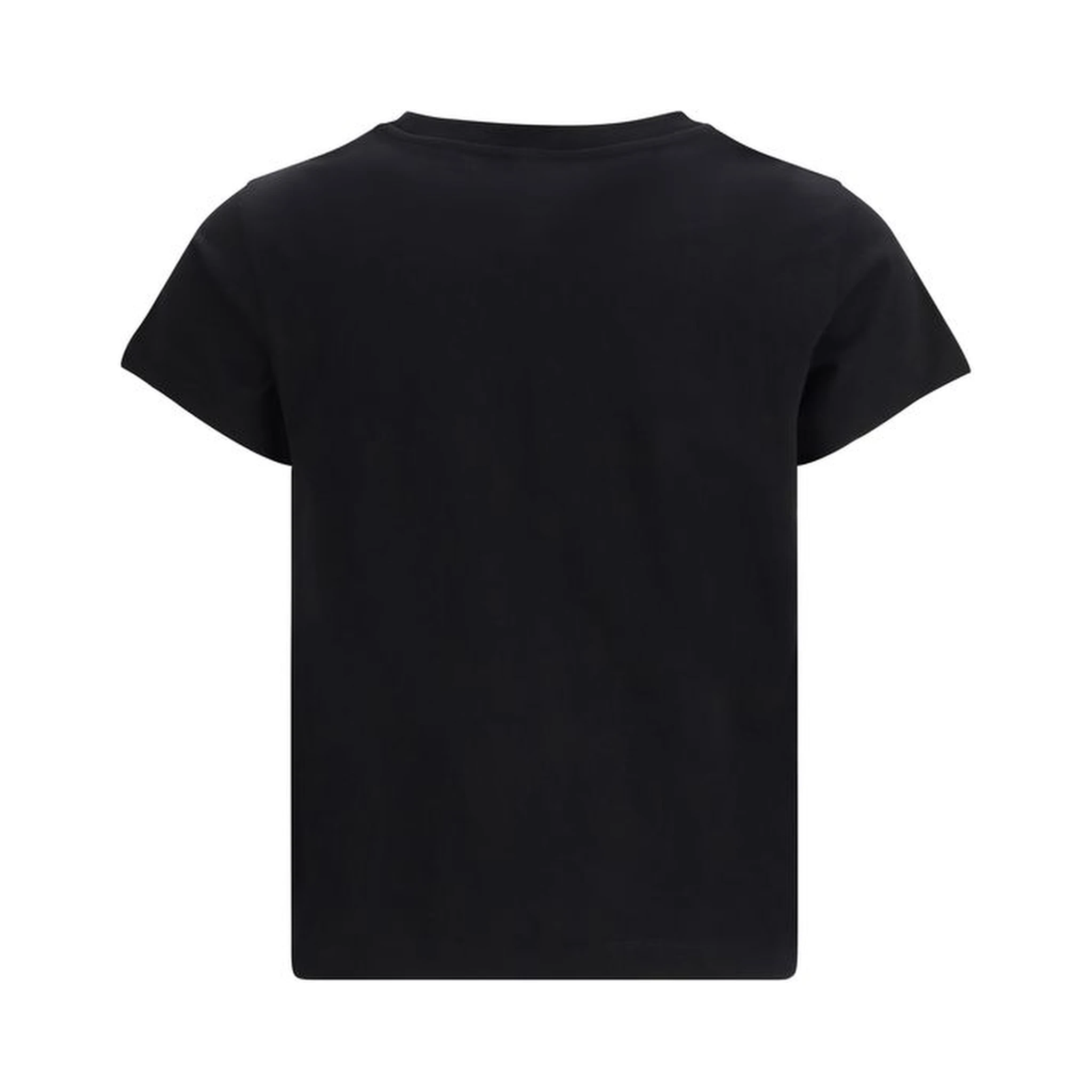 Black Cotton T-Shirt