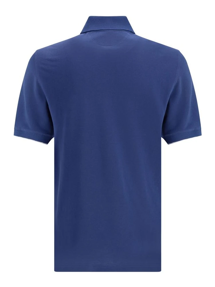 Blue Cotton Polo Shirt alternative