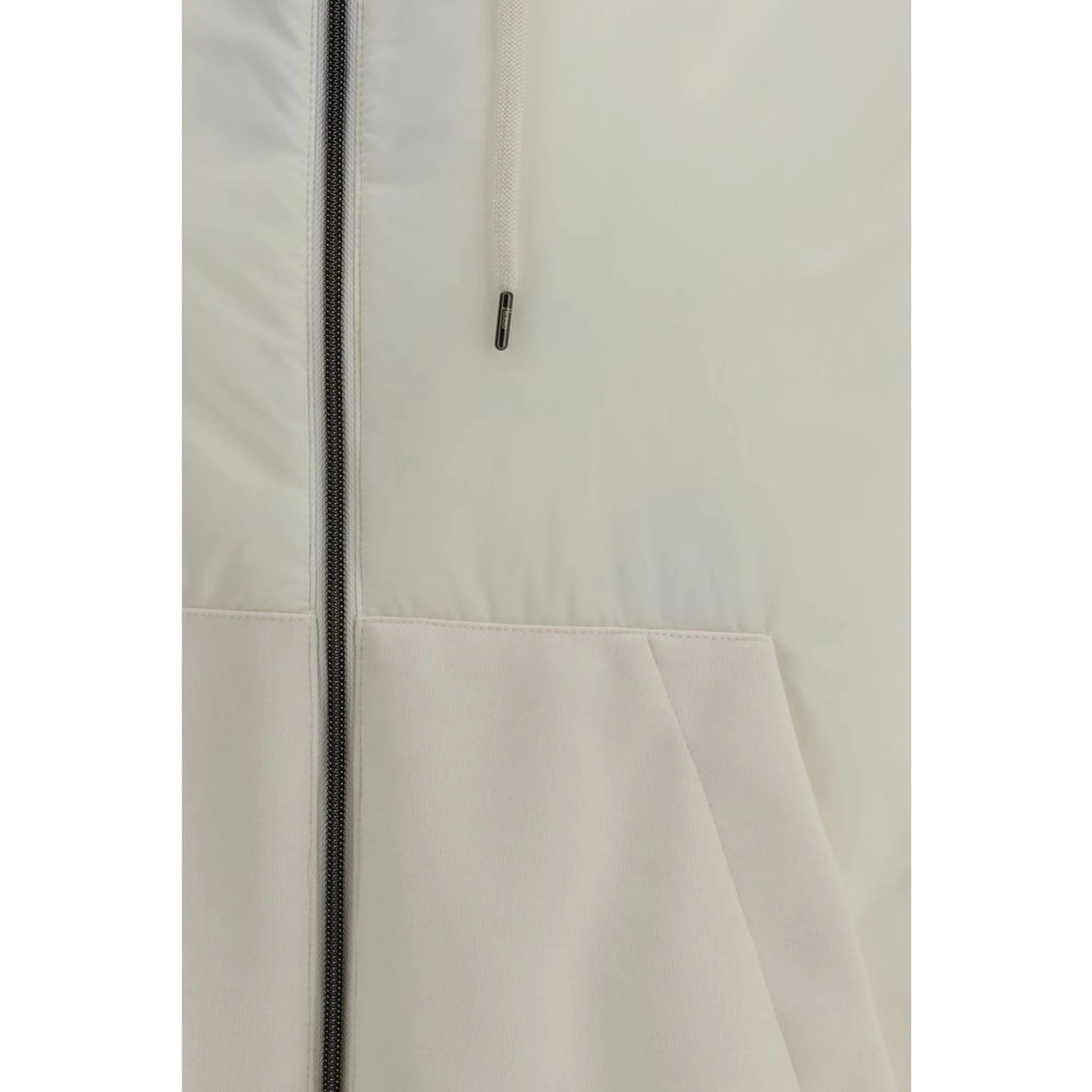 White Polyamide Shell Jacket