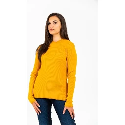 Yellow Wool Sweatshirt