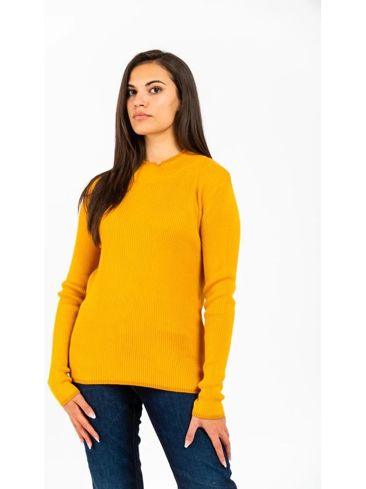 Yellow Wool Sweatshirt