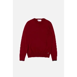 Red Cotton Sweatshirt