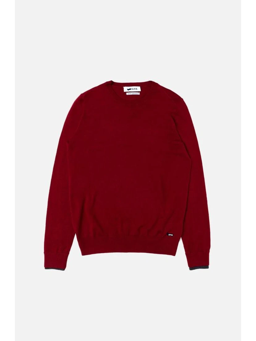 Red Cotton Sweatshirt