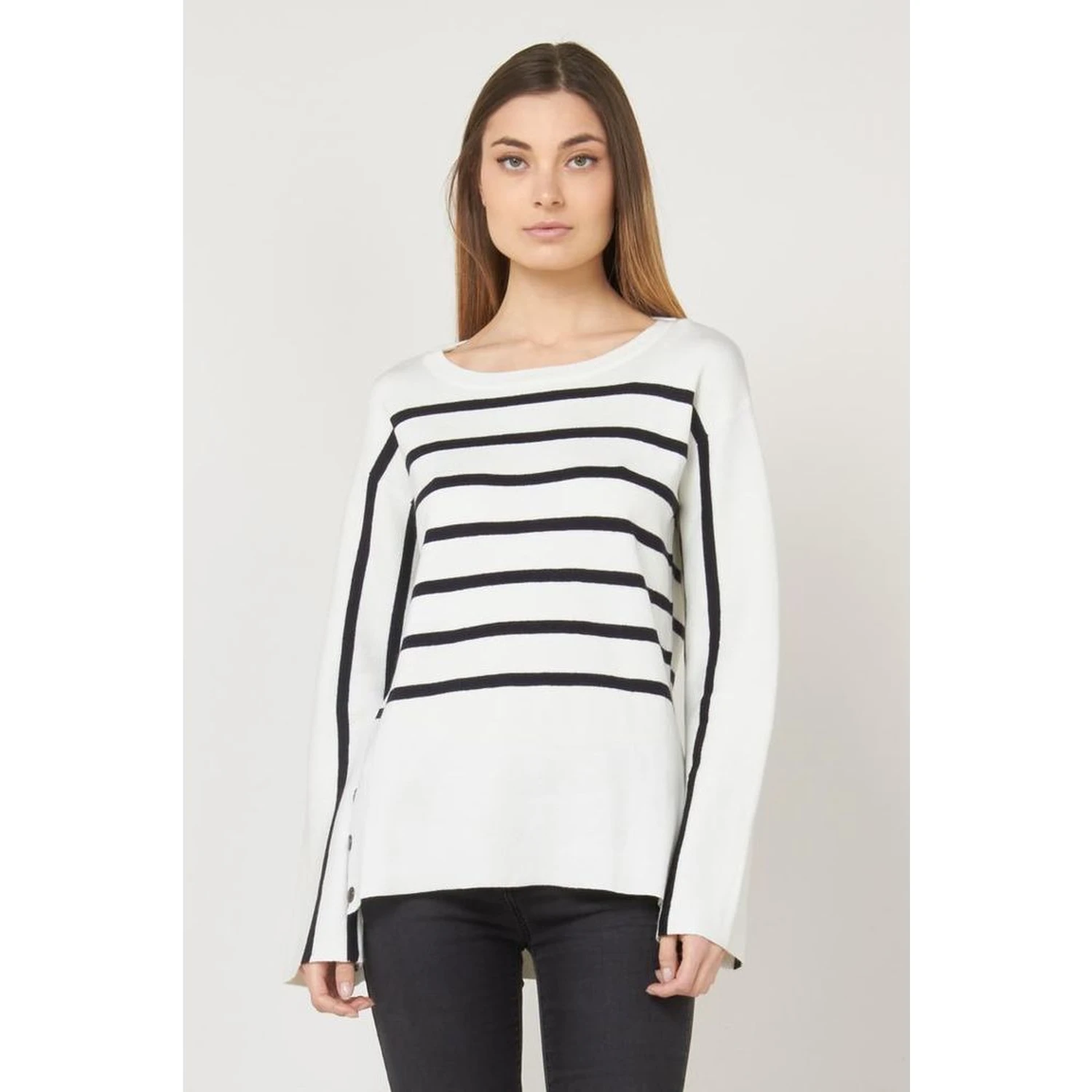 White Wool Sweatshirt