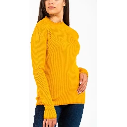Yellow Wool Sweatshirt