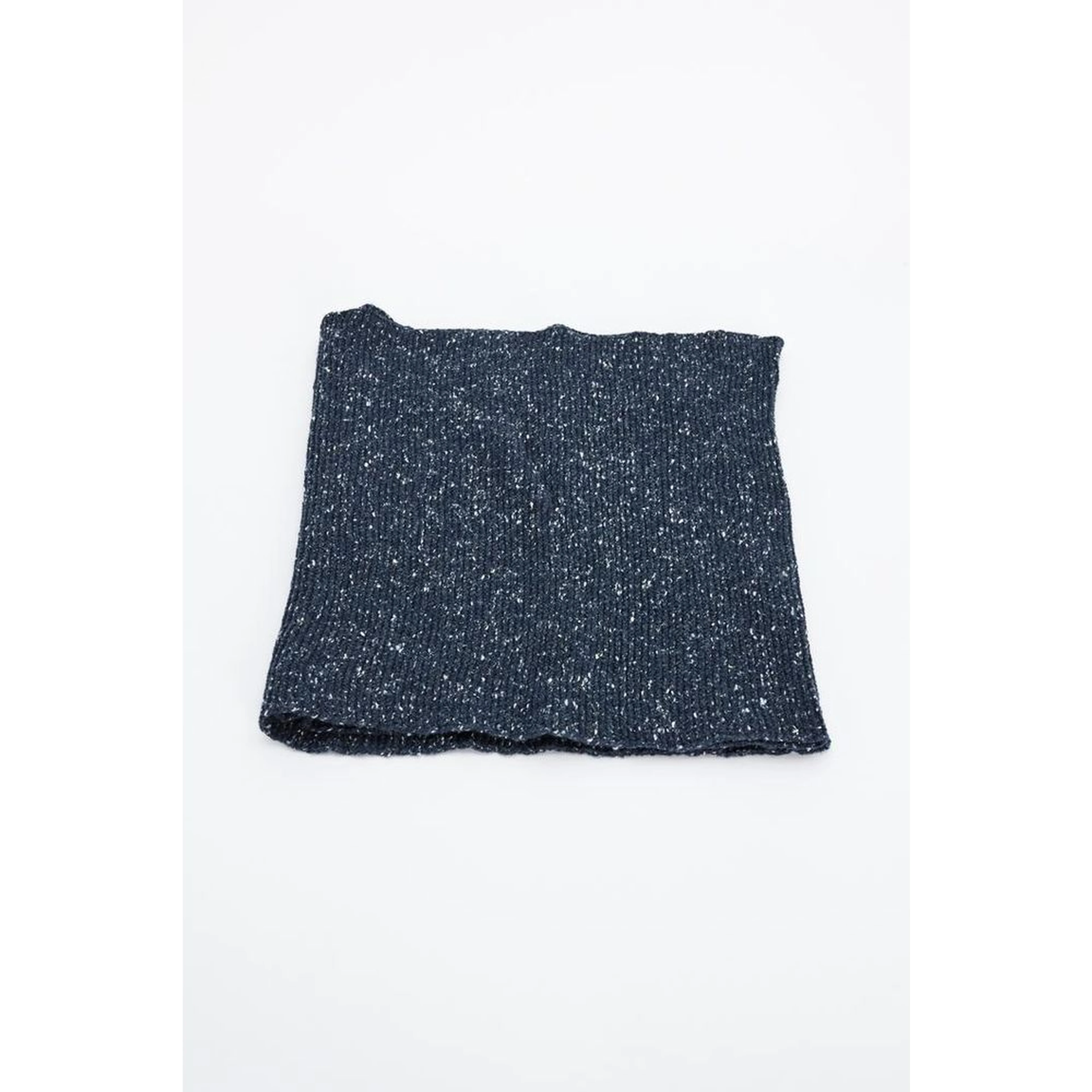 Blue Marabou Scarf