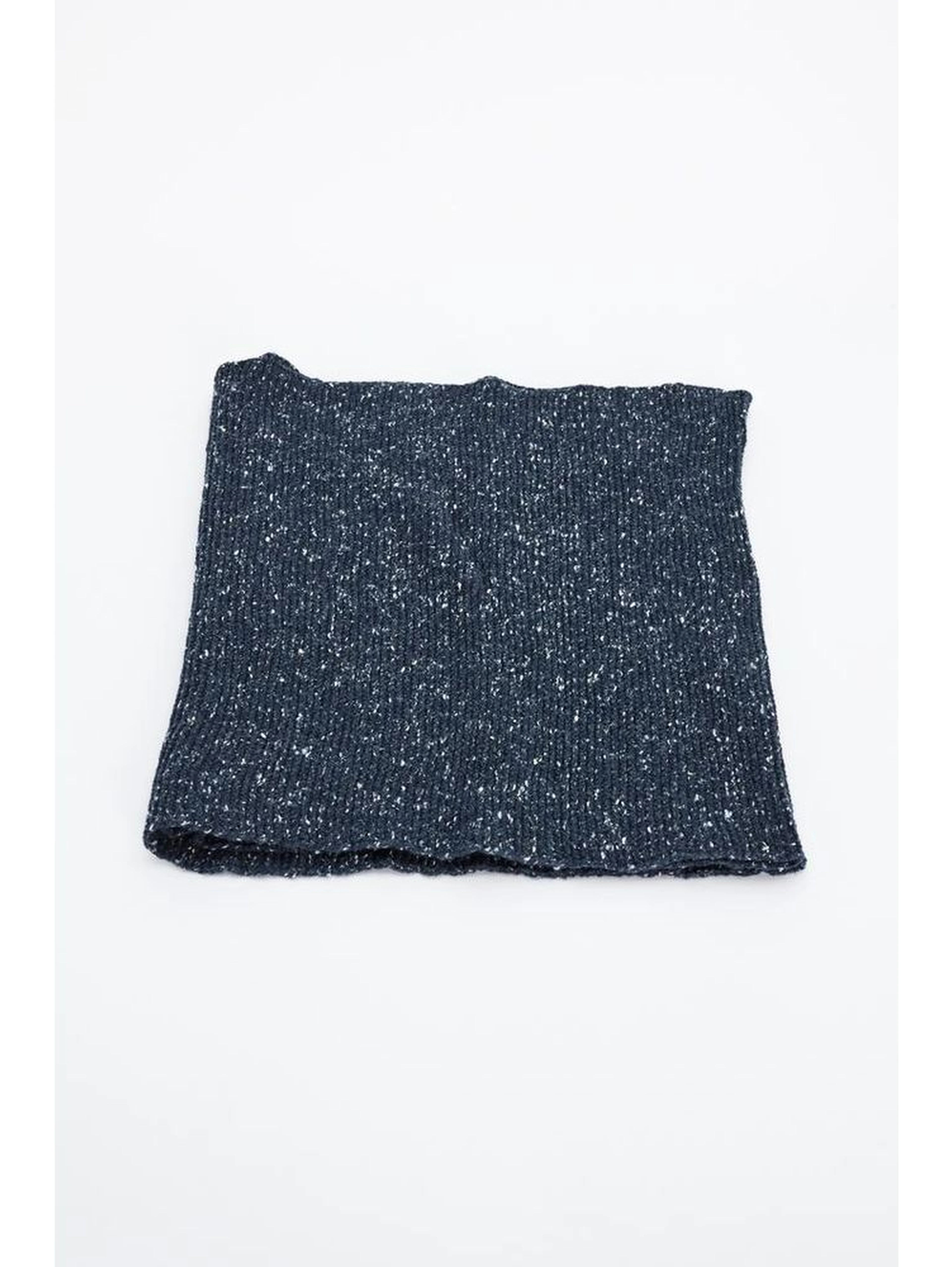 Blue Marabou Scarf