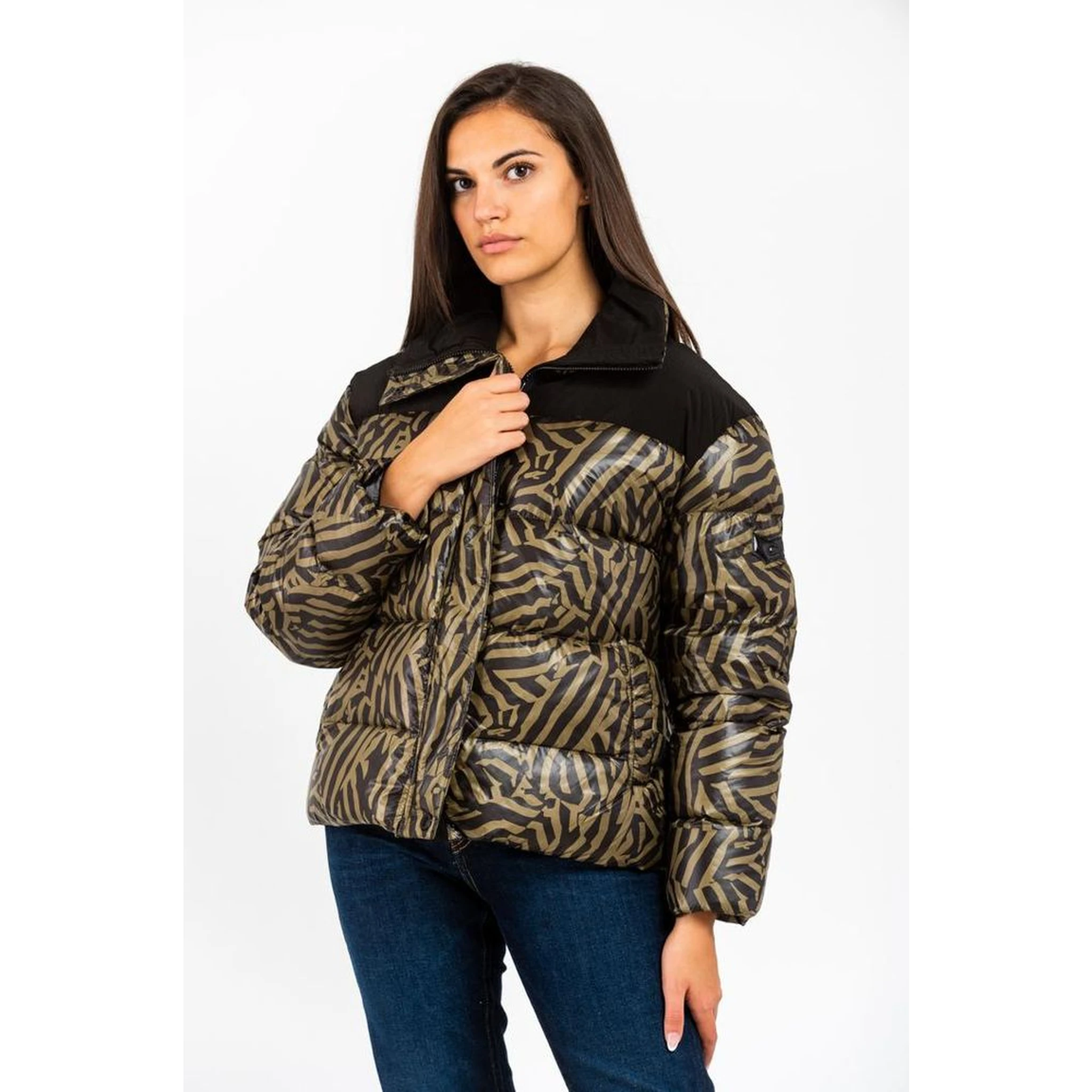Green Polyamide Parka