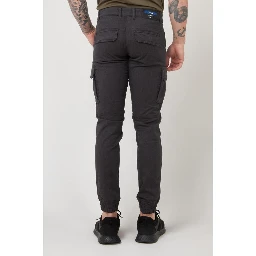 Brown Cotton Cargo Pants