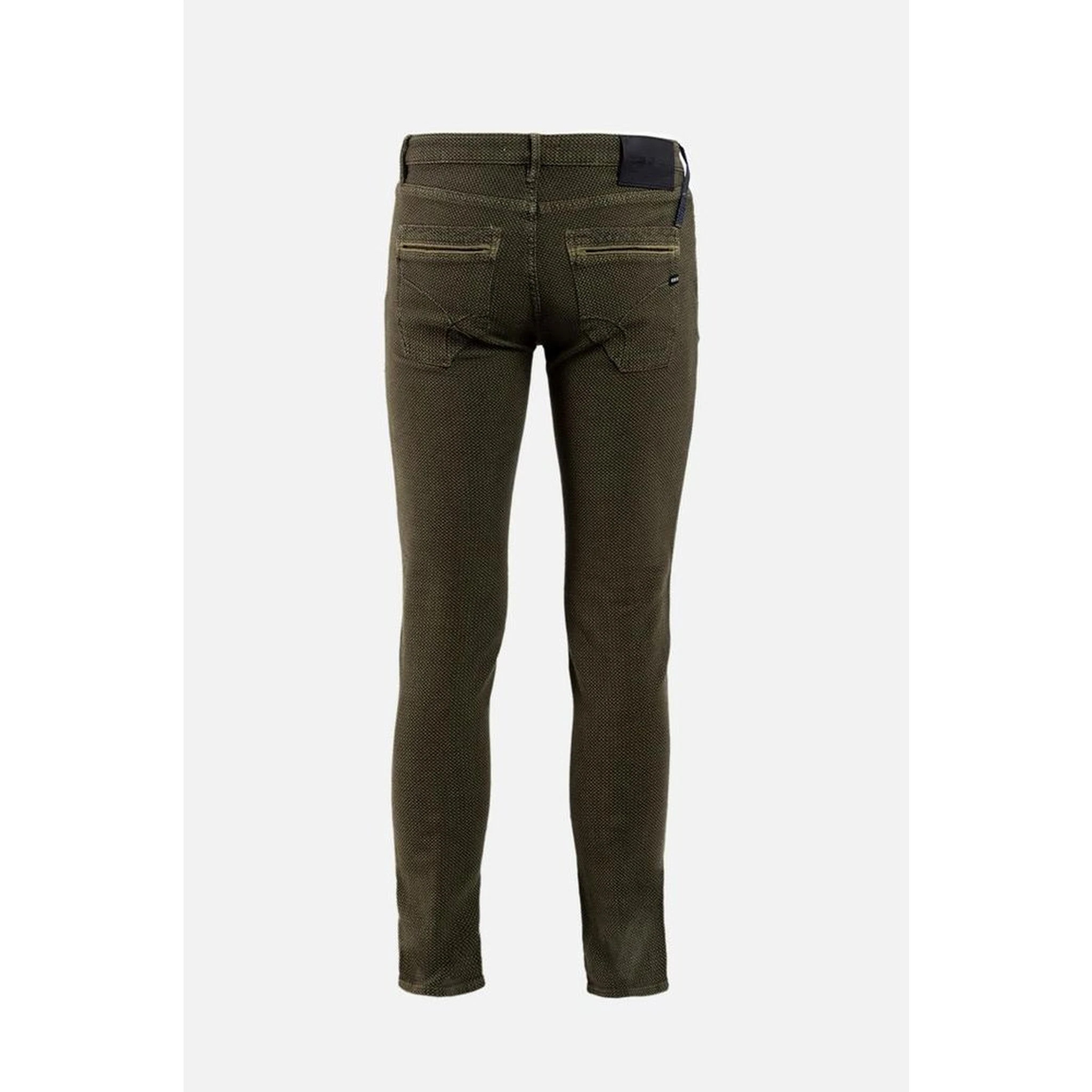 Brown Cotton Jeans Denim