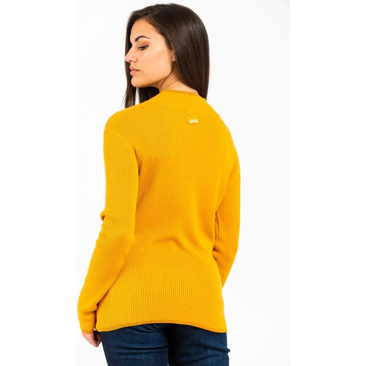 Yellow Wool Sweatshirt
