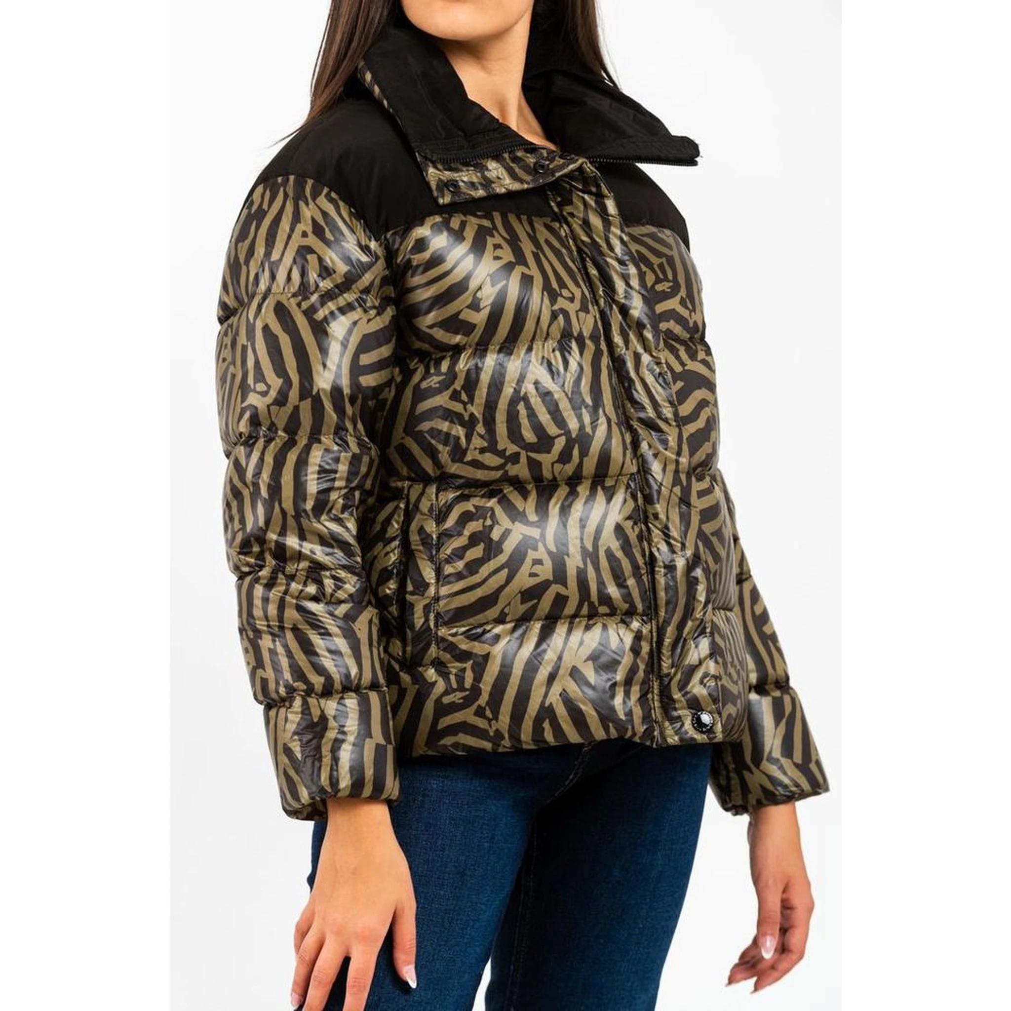 Green Polyamide Parka
