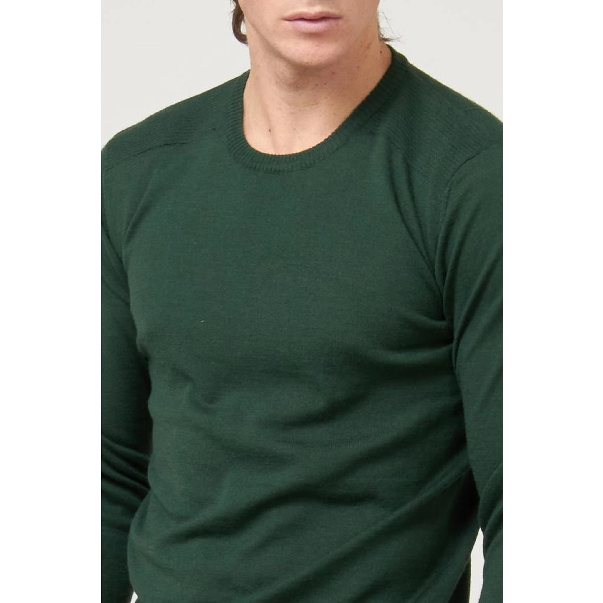 Green Marabou Sweatshirt