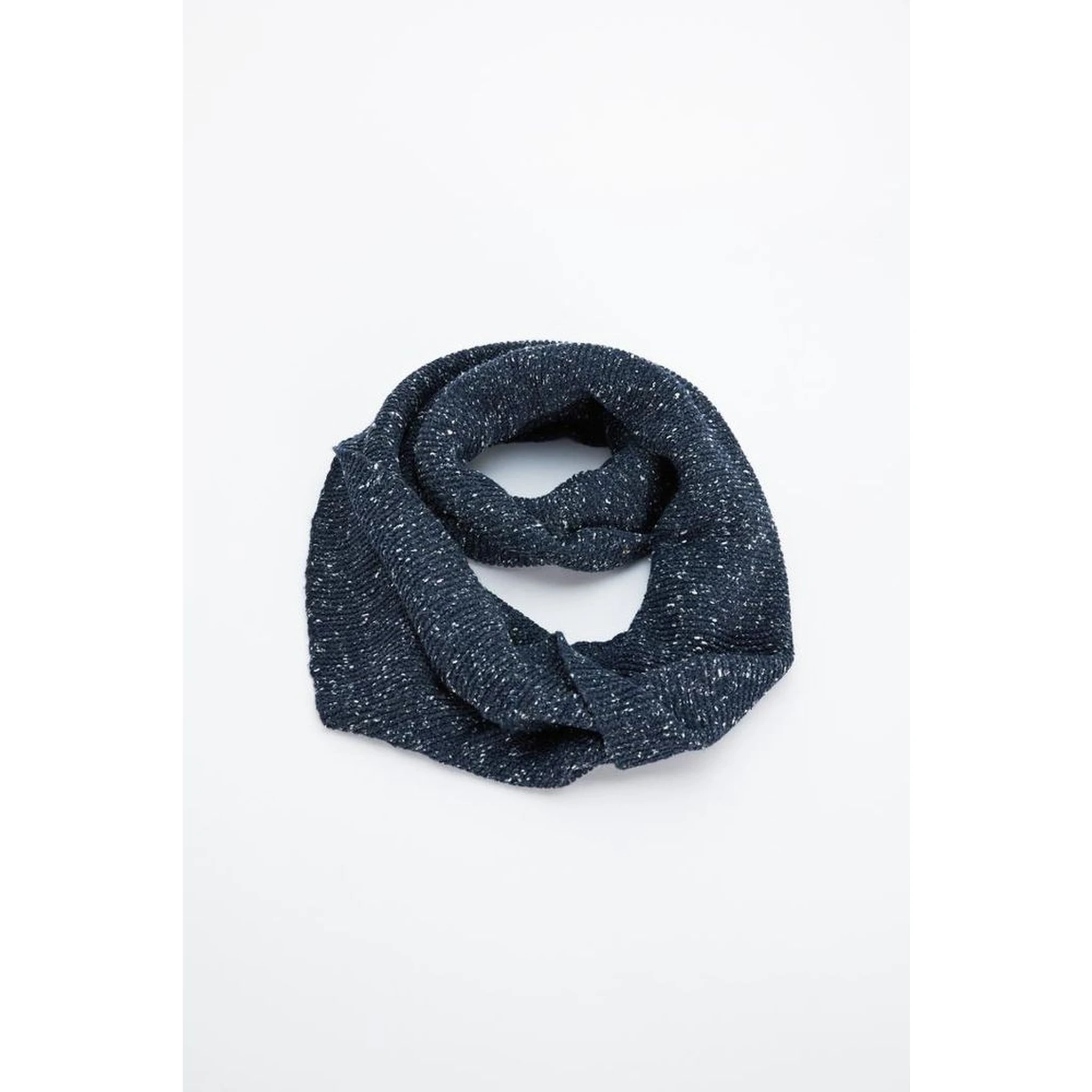 Blue Marabou Scarf