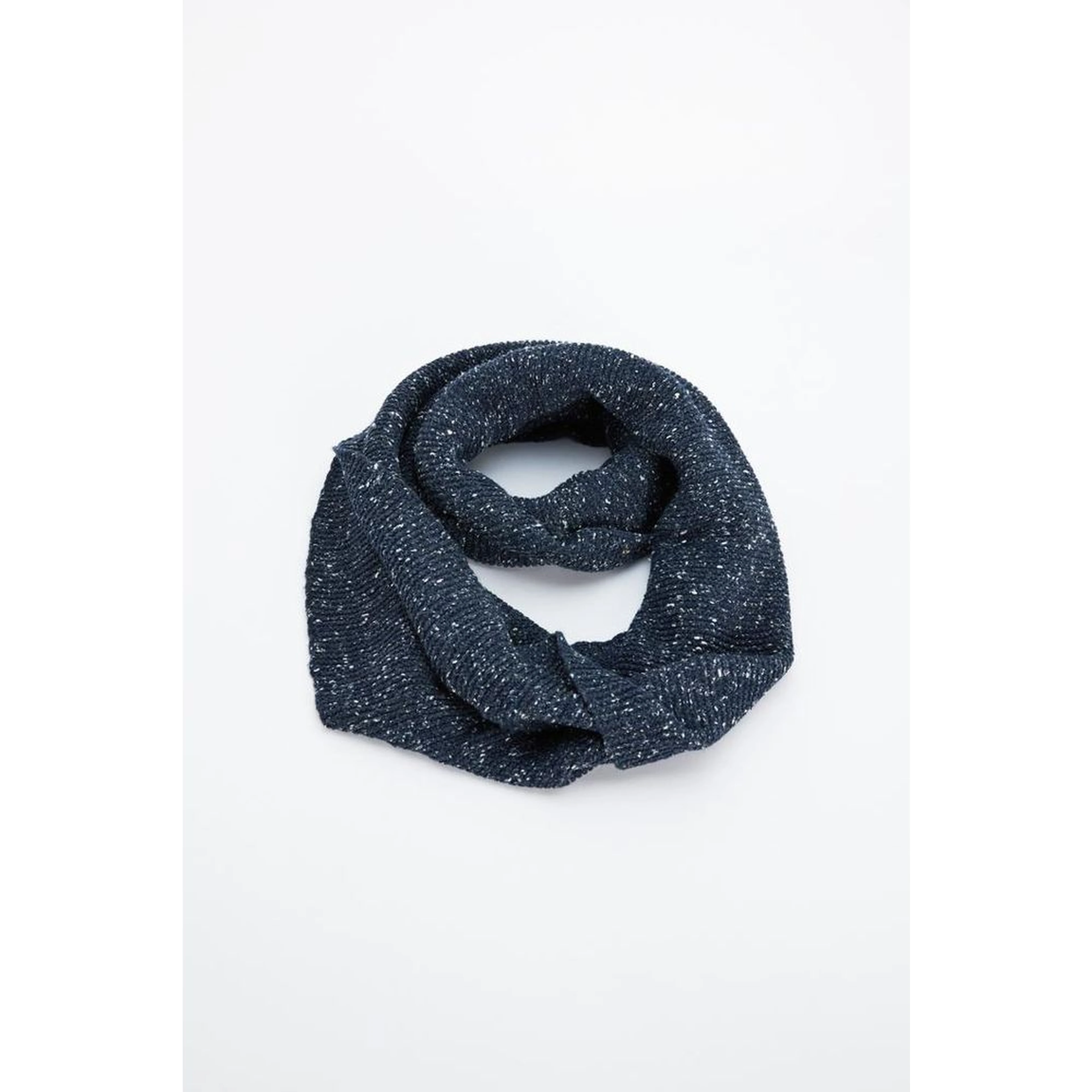 Blue Marabou Scarf