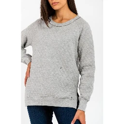 Gray Cotton Sweatshirt