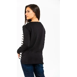 Black Modal Long Sleeve T-Shirt