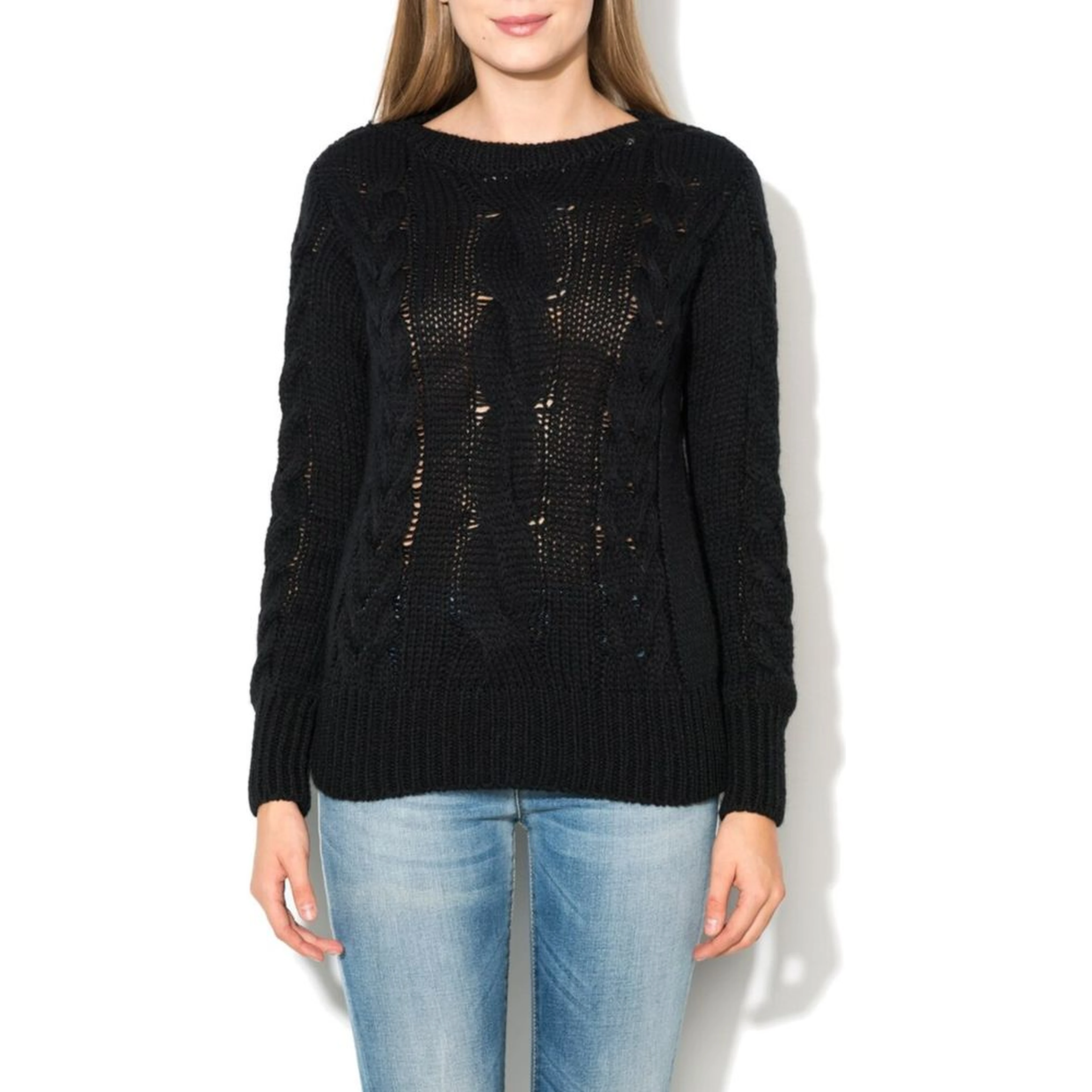 Black Wool Sweatshirt